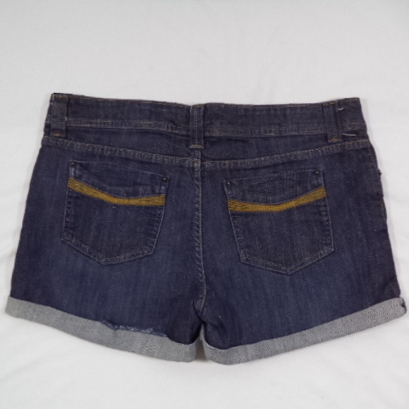 womens stretch denim shorts